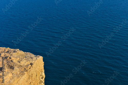 Majestic sea view from a cliff