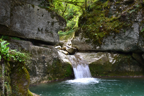 Cascades du Vercors  cascade blanche de Saint Eulalile en Royans  Pont en Royans  Vercors  France