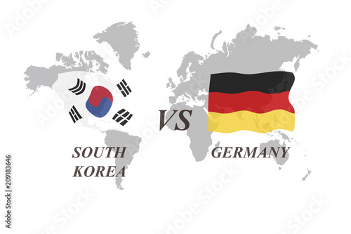 Football Tournament Russia 2018. Group F. South Korea vs Germany