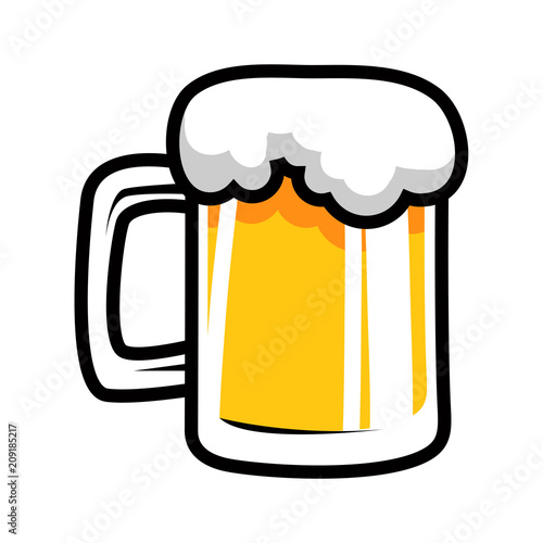 beer mug cartoon