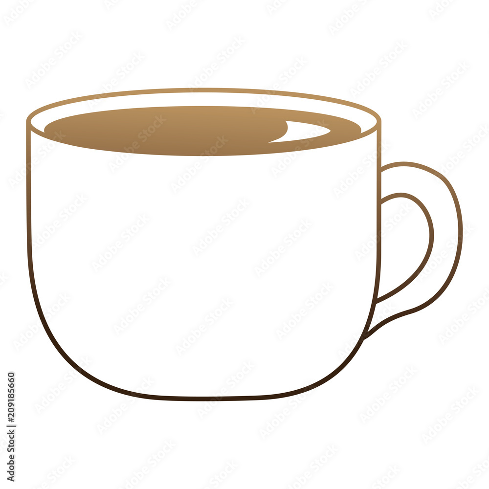 delicious coffee cup with dish isolated icon vector illustration design delicious coffee cup with dish isolated icon vector illustration design