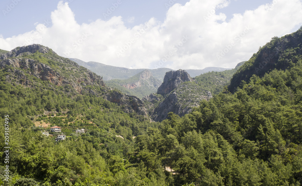 Tourkish wild mountains near Alanya