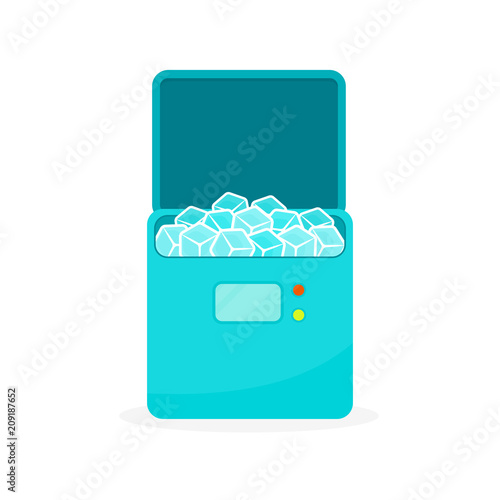Ice maker machine icon