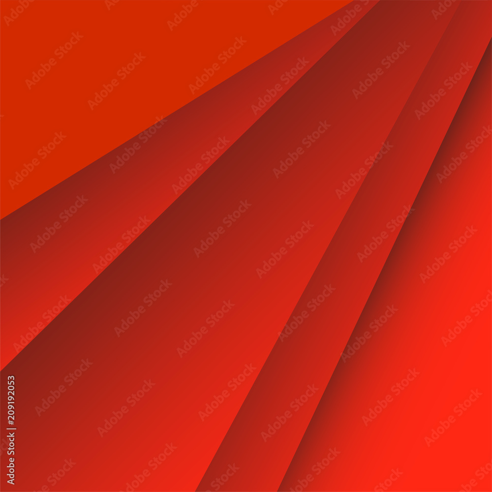 Obraz premium Abstract vector background with overlap red lines