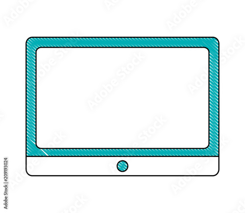tablet device isolated icon vector illustration design