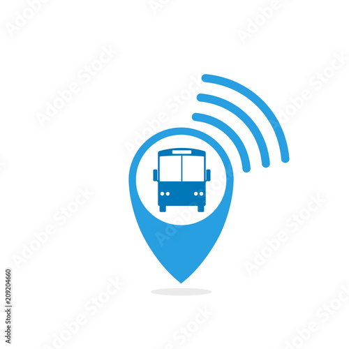 Bus tracking icon