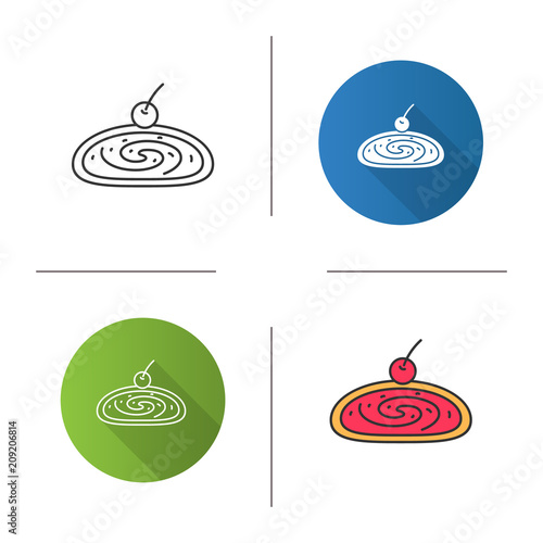 Cherry strudel icon