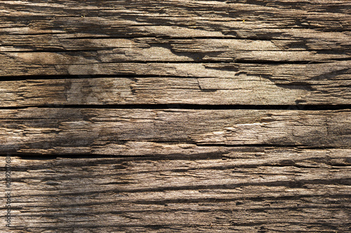 Old wooden background. Wooden table or floor. photo