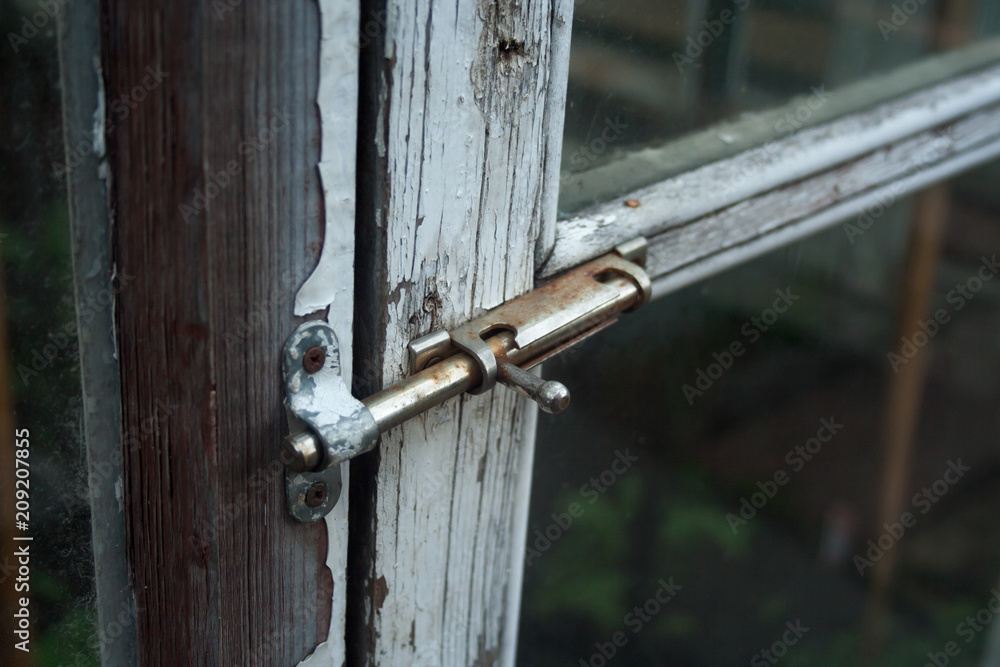 Old rusty latch Old rusty latch