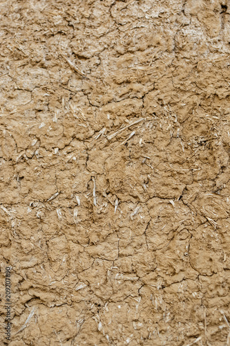 Ancient clay wall textures