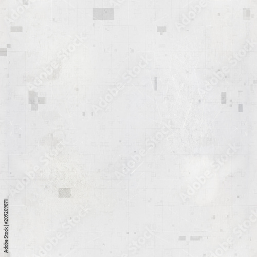 Sci-fi tileable white texture abstract seamless background