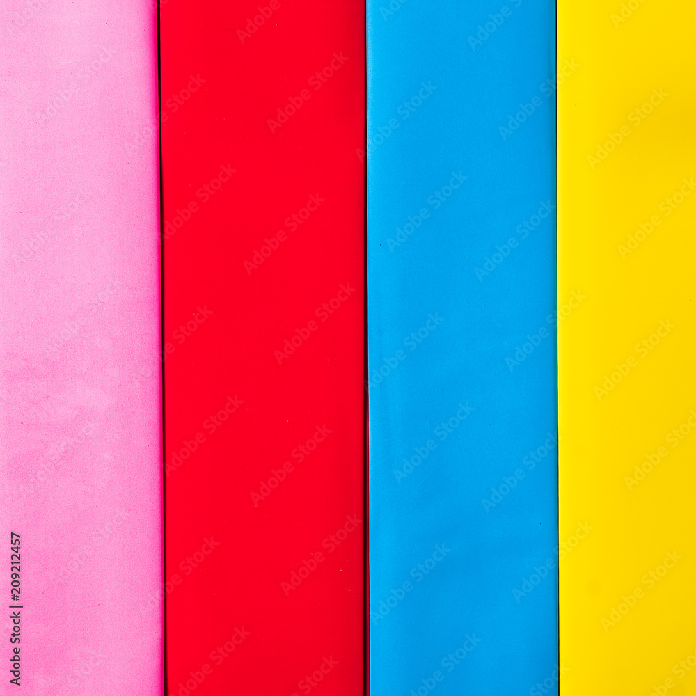 Pastel creative colors paper background; view from above.