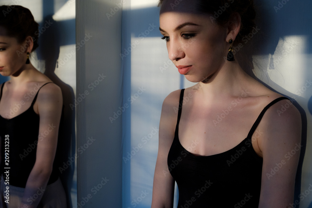 portrait in the sunset