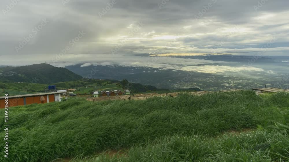 Clouds over the grass at Phu Tubbeik , Thailand. Clouds over the grass at Phu Tubbeik , Thailand.
