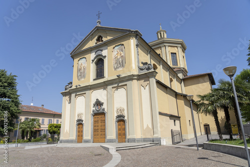 Macherio, Italy: church