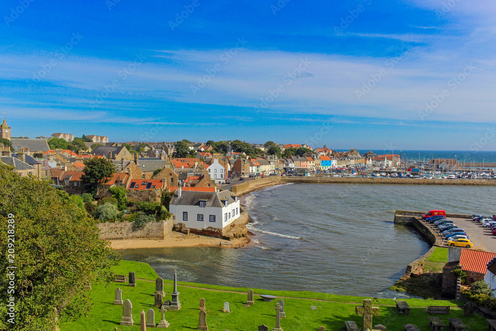 Anstruther - from the Dreel Halls Tower