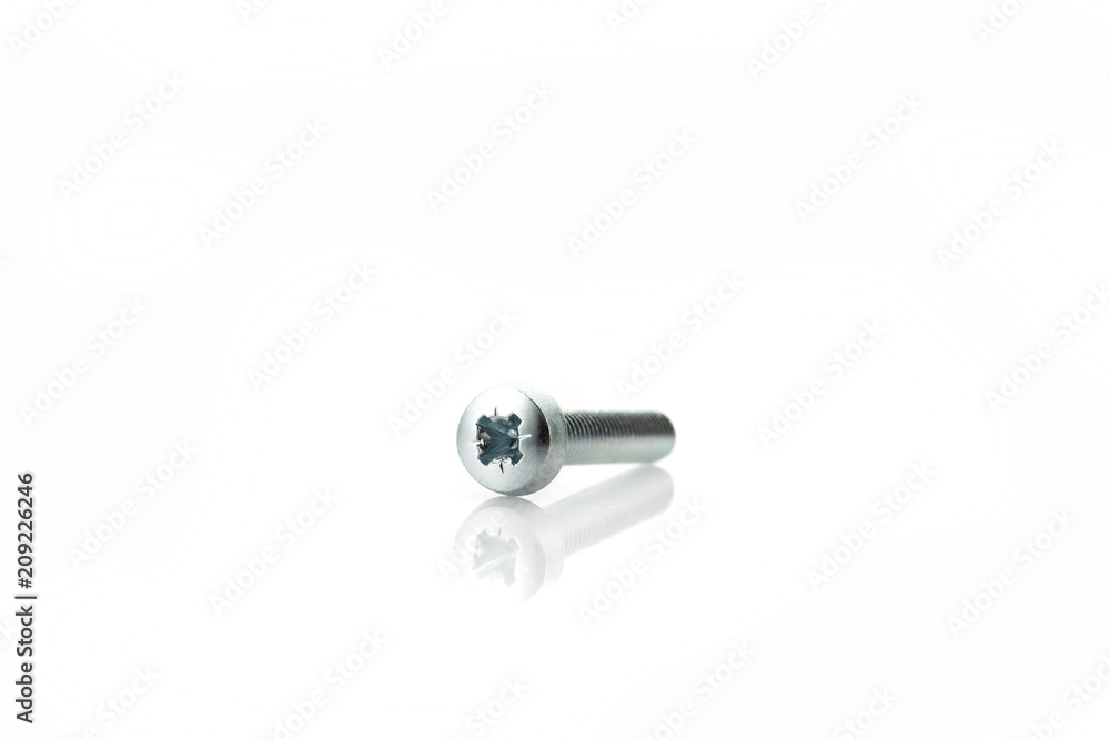Screw isolated on white backgroud, bolts Screw isolated on white backgroud, bolts