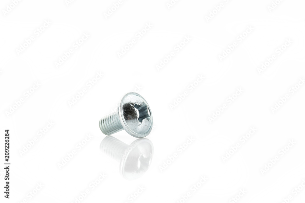 Screw isolated on white backgroud, bolts Screw isolated on white backgroud, bolts