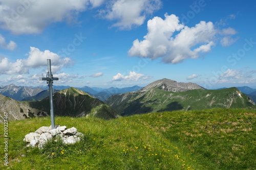 Gipfeltout Fleischbank, Karwendelgebirge, Eng Austria photo