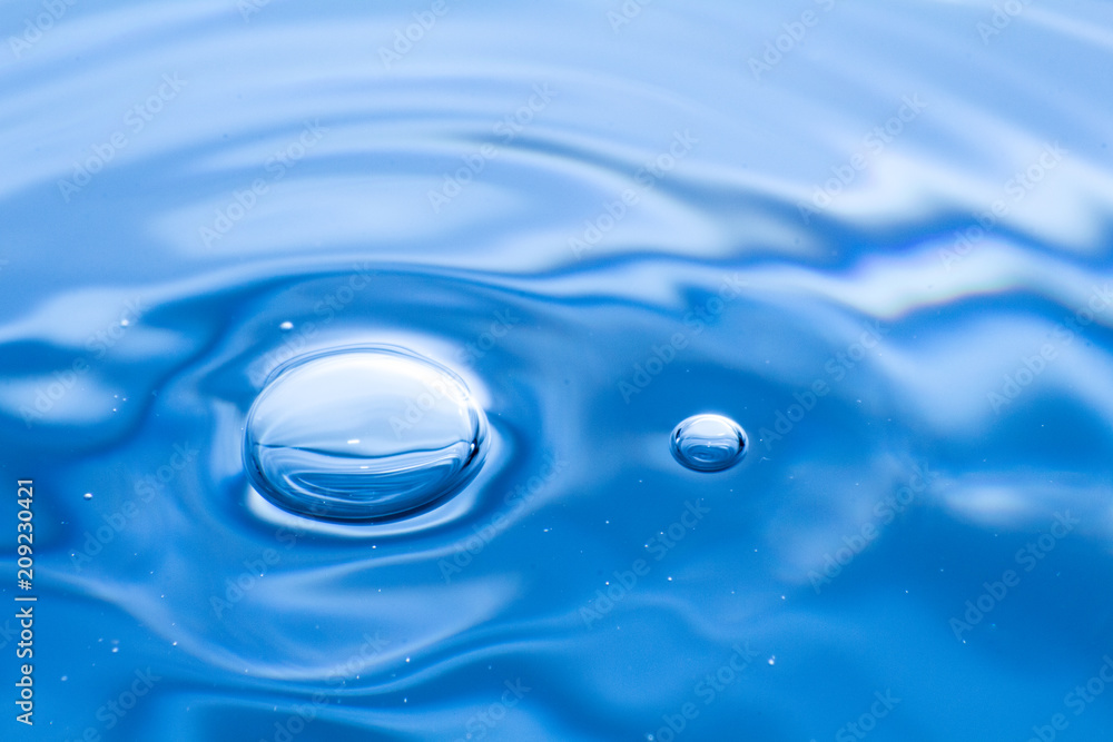 Water drops details Water drops details
