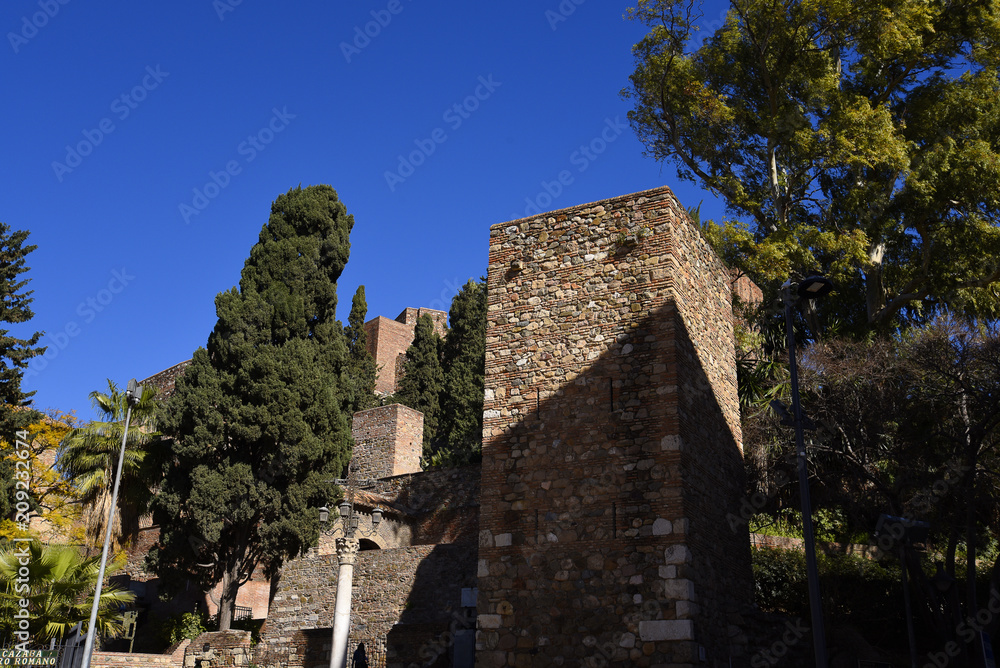 The Alcazaba is a palatial fortification in Malaga, Spain. It was built by the Moorish Hammudid dynasty in the early 11th century.
