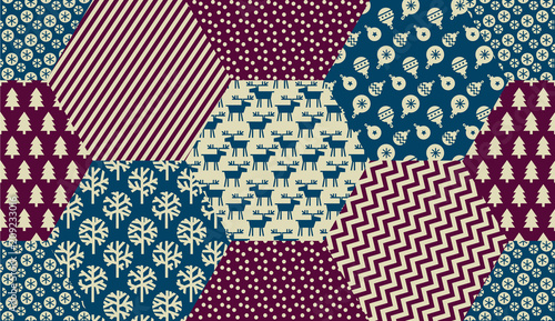 Xmas naive winter symbols s...