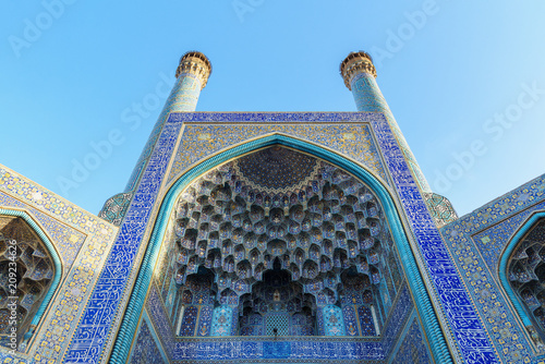 Shah Mosque or Imam Mosque in Isfahan. Iran photo