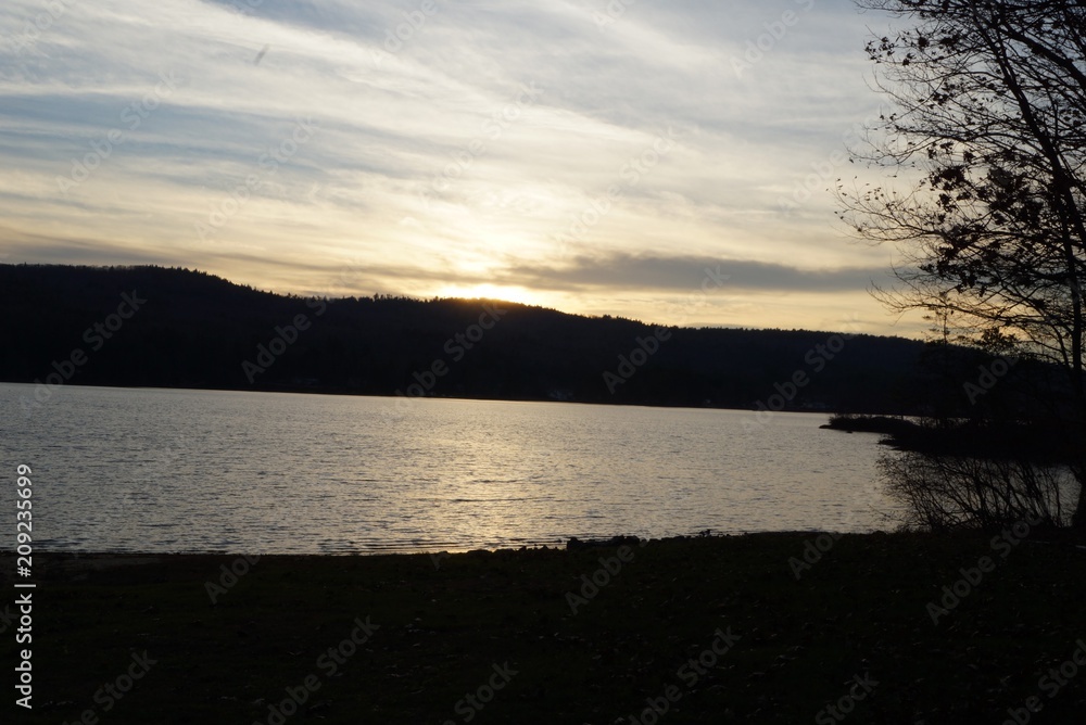 Webster Lake Sunset 2