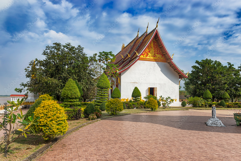 That Sikhottabong, Buddhist Temple in Thakhek, Laos.