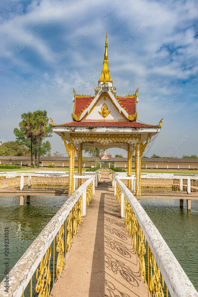 That Sikhottabong, Buddhist Temple in Thakhek, Laos. That Sikhottabong, Buddhist Temple in Thakhek, Laos.