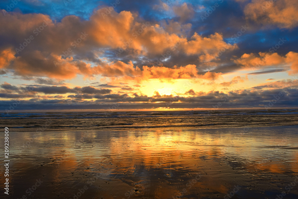 Stunning Sunset - Oregon Coast