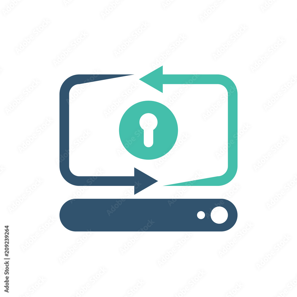 Security Protection for Your Data Symbol Security Protection for Your Data Symbol