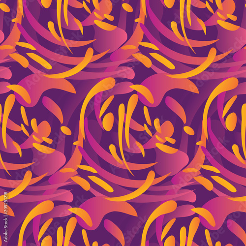 Abstract modern curve forms...
