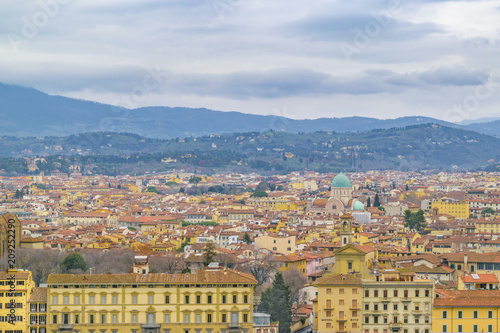 Aerial View Florence, Italy