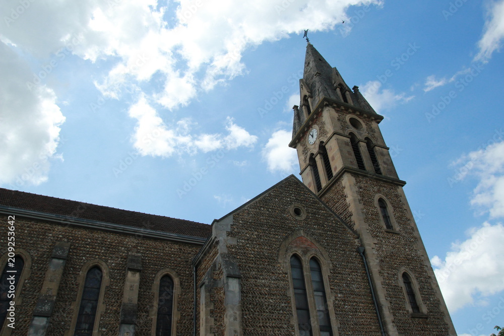 Fototapeta premium EGLISE SAINT DIDIER DE SEMONS