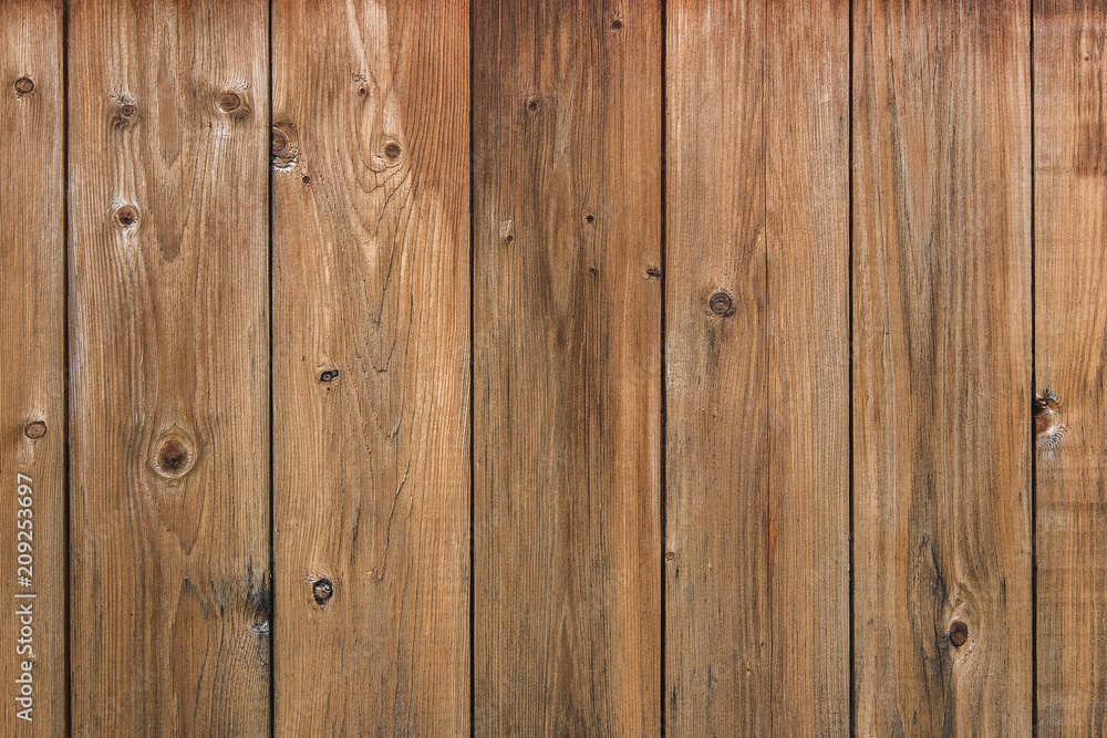 The old wooden walls with knots The old wooden walls with knots