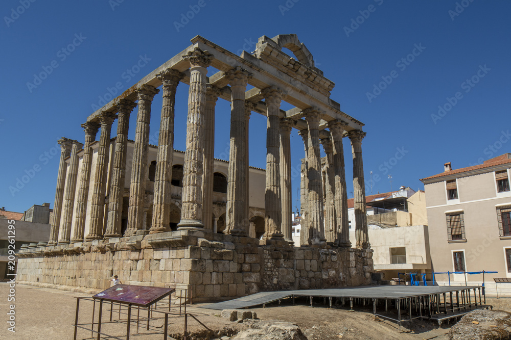 Templo romano de Diana  de Merida