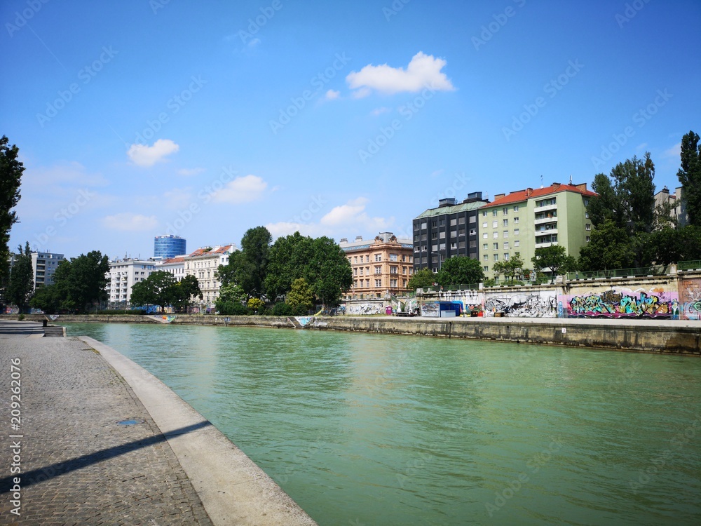 Donaukanal Wien, ein Stück Natur in der Großstadt