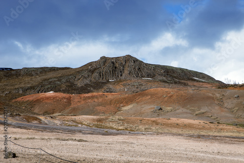 Mountain at Geysir