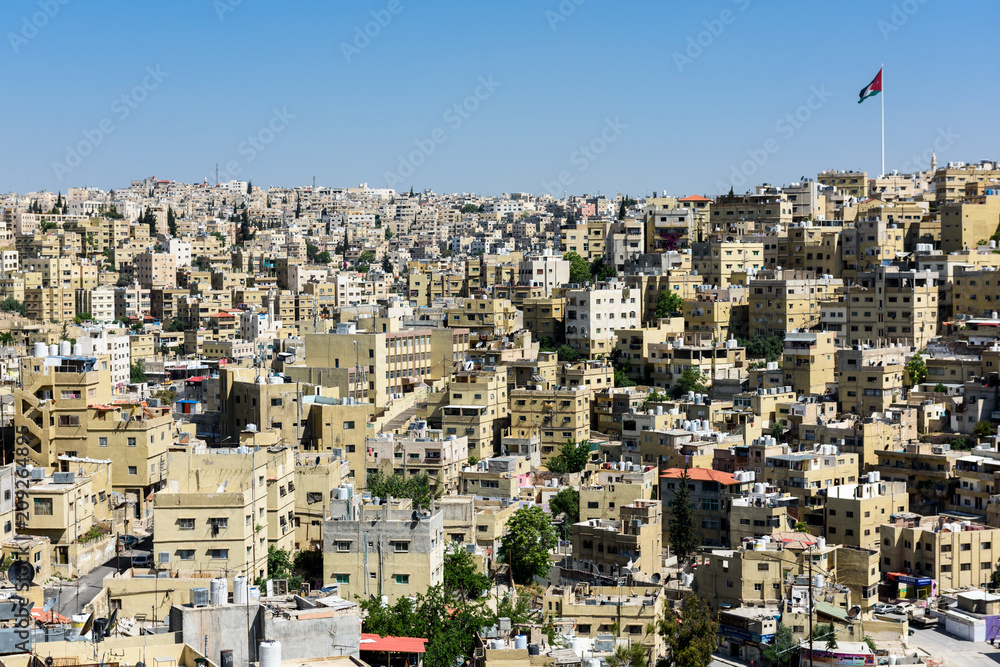 Giordania, panorama di Amman