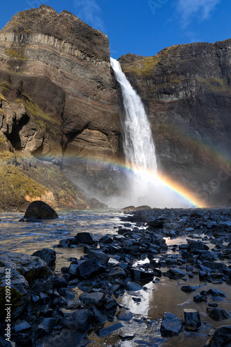 Haifoss waterfall Iceland