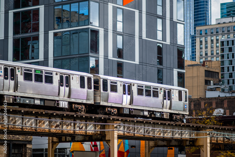Obraz premium Metro Car chicago