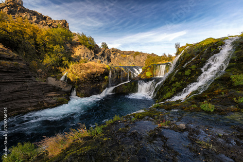 Gjain waterfall Iceland