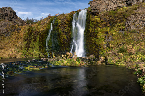 Gjain waterfall Iceland
