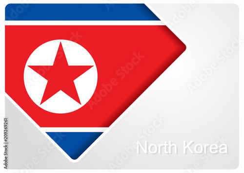 Free Download North Korean flag design background. Vector illustration. - GFXLoad