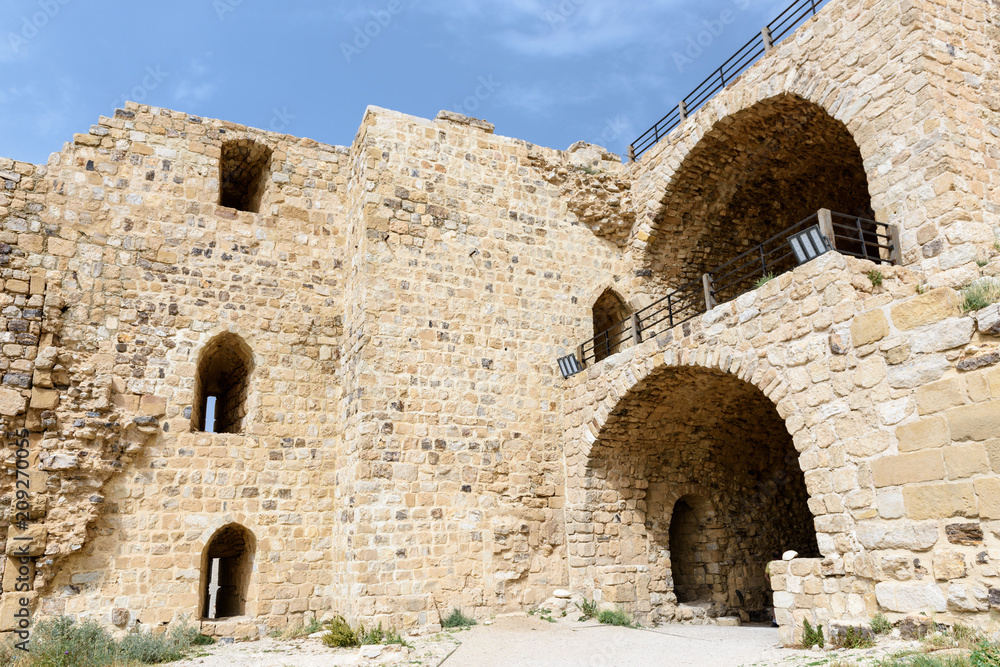 Giordania, antico castello crociato di Kerak