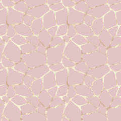 Canvas schilderij Glamour stijl patronen Abstract geometrisch gouden ornament  © Olga
