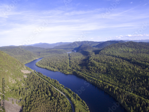 Altay Republic river and nature