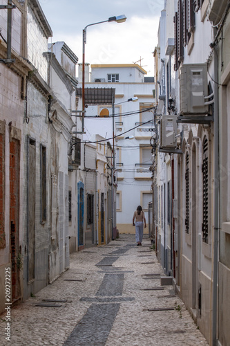 typical architecture of Olhao city