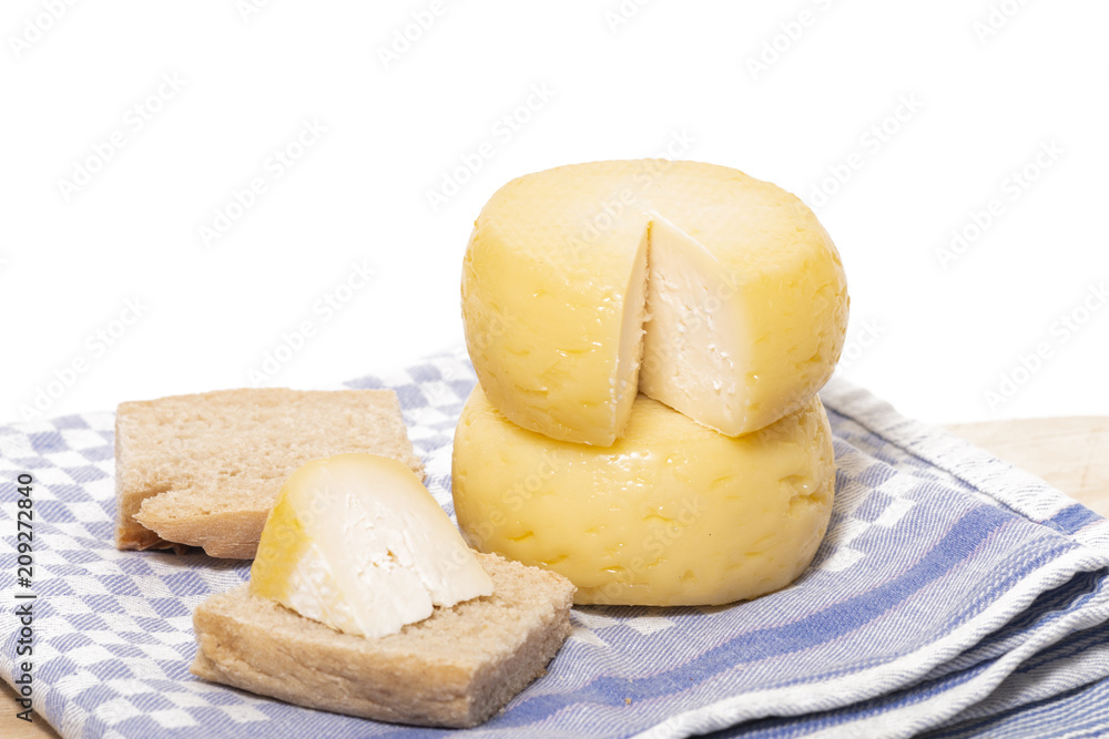 Yellow goat cheese Yellow goat cheese